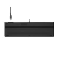 Клавіатура з ножичним перемикачем Fstyler, USB, біле підсвічування