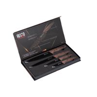 RESTO
Набір ножів, 4 предмети, серія "CARINA", неіржавіюча сталь