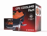 Кулер універсальний, 12 см, TDP 45 Вт, Intel LGA 775/115X/1200 та AMD