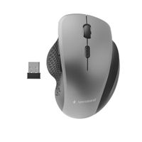 Gembird
Бездротова оптична миша, USB, 1600 dpi, 6 кнопок, чорно-сірий