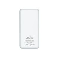 Портативний зарядний пристрій, 20000 mA, QC/PD 20 Вт, бiлий