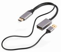 Адаптер-перехідник HDMI на DisplayPort, 4K 60 Гц