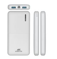 Портативний зарядний пристрій, 10000 mA, QC/PD 20 Вт, бiлий