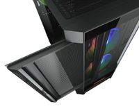 Ігровий корпус, 2*140mm ARGB, 1*120mm ARGB вентилятори передвстановлені, ATX/mATX/mini-ITX, скляне вікно