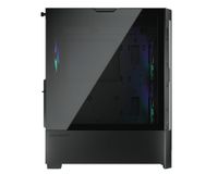 Ігровий корпус, 2*140mm ARGB, 1*120mm ARGB вентилятори передвстановлені, ATX/mATX/mini-ITX, скляне вікно