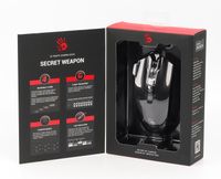 Ігрова миша Bloody серія, чорний, 4000 dpi, червоне підсвічування,  Extra Fire Button
