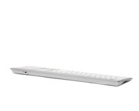 Клавіатура бездротова з ножичним перемикачем Fstyler, Bluetooth / 2.4 ГГц, з акумулятором, білий