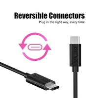 Кабель USB 2.0 C-тато/C-тато, 1 м, преміум