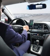 Автомобільний зарядний пристрій, USB-A/USB-C, 20Вт, QC3.0/PD, чорний