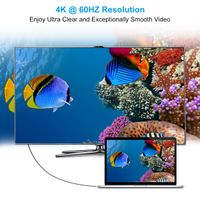 Кабель USB-C на DisplayPort, 8K 60 Гц, 1,8 м