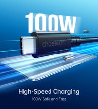 Кабель USB4 (40Gbps) Power Delivery (PD) 100 Ватт, 8K@60Hz, C-тато/C-тато, 0.8 м, преміум