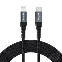 Choetech
Кабель MFI, USB 2.0 Power Delivery (PD), C-тато/Lightning, 1,2 м