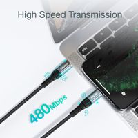 Кабель MFI, USB 2.0 Power Delivery (PD), C-тато/Lightning, 1,2 м