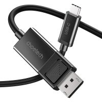Кабель двонаправлений USB-C на DisplayPort, 8K 30 Гц, 1,8 м