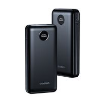 Портативний зарядний пристрій, 20000 mA, QC/PD 45 Вт, чорний