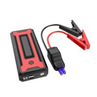 Портативний зарядний пристрій 16000 mAh, запуск двигуна 2000 A, QC 18 Вт, чорний
