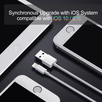 Кабель USB 2.0 А-тато/Lightning , MFI, 1.8 м, преміум, 2.1 А