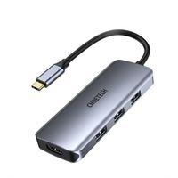 Choetech
Док станція USB-C 7-в-1 (HDMI/PD/картридер/USB-A / USB-C), алюміній