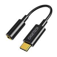Choetech
Адаптер аудіо, Type-C - стерео-аудіо 3.5 мм (CDLA)