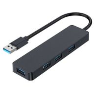 Gembird
Хаб Gembird на 4 порти USB 3.0, пластик, чорний