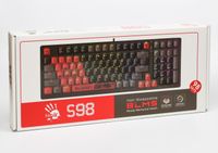 Клавіатура механічна ігрова, USB, RGB підсвічування, BLMS Red Plus Switch