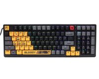 Bloody
Клавіатура механічна ігрова, USB, RGB підсвічування, BLMS Red Plus Switch