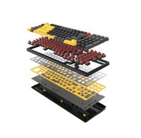 Клавіатура механічна ігрова, USB, RGB підсвічування, BLMS Red Plus Switch