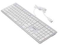 Клавіатура дротова з ножичним перемикачем Fstyler, USB