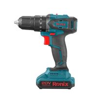 Ronix
Дриль-шуруповерт ударний акумуляторний 20В, 2Ач х 2