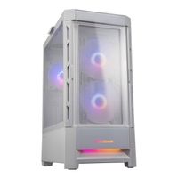 Ігровий корпус, 2*140mm ARGB, 1*120mm ARGB вентилятори передвстановлені, ATX/mATX/mini-ITX, скляне вікно