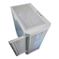 Ігровий корпус, 2*140mm ARGB, 1*120mm ARGB вентилятори передвстановлені, ATX/mATX/mini-ITX, скляне вікно