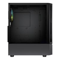 Ігровий корпус, 3xUSB, 2*3.5"+2*2.5", 1*120mm ARGB вентилятор передвстановлений, скляне вікно