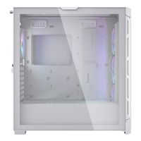 Ігровий корпус, 3*120mm ARGB, 1*120mm ARGB вентилятори передвстановлені, ATX/mATX/mini-ITX, скляне вікно