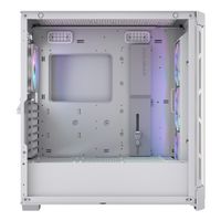 Ігровий корпус, 3*120mm ARGB, 1*120mm ARGB вентилятори передвстановлені, ATX/mATX/mini-ITX, скляне вікно