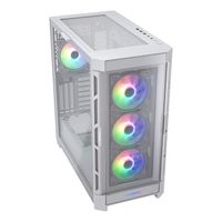 Ігровий корпус, 3*120mm ARGB, 1*120mm ARGB вентилятори передвстановлені, ATX/mATX/mini-ITX, скляне вікно