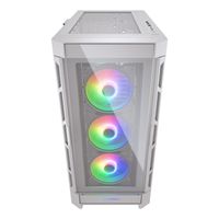 Ігровий корпус, 3*120mm ARGB, 1*120mm ARGB вентилятори передвстановлені, ATX/mATX/mini-ITX, скляне вікно