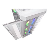 Ігровий корпус, 3*120mm ARGB, 1*120mm ARGB вентилятори передвстановлені, ATX/mATX/mini-ITX, скляне вікно