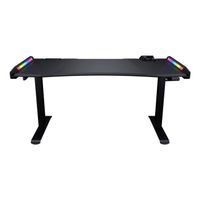 Cougar
Стіл для геймера, ергономічний дизайн, USB 3.0/Type-C/Audio хаб, RGB підсвічування, електричне регулювання висоти