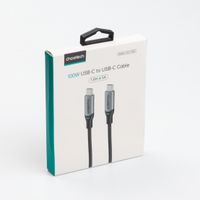 Кабель USB 2.0 C-тато/C-тато, 100 ватт, 1.8 м, преміум