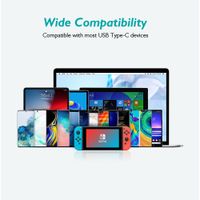 Кабель преміум якість USB 2.0 A-тато/C-тато,1 м.