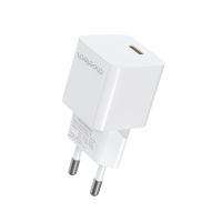 Мережевий зарядний пристрій, GaN, USB-C, 20Вт, QC3.0/PD/PPS