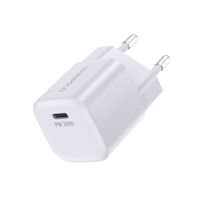 Choetech
Мережевий зарядний пристрій, GaN, USB-C, 30Вт, QC3.0/PD/PPS