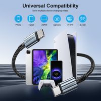 Кабель USB 2.0 C-тато/C-тато, 60 ватт, 1.2 м, преміум