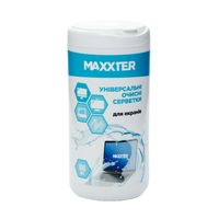 Maxxter
Очисні серветки в тубі, для дисплеїв, 100 шт.