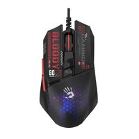 Bloody
Ігрова миша Bloody Activated, RGB, 12000 CPI, 30M натискань, чорний