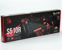 Клавіатура механічна ігрова, USB, RGB підсвічування, BLMS Switch Red Switch