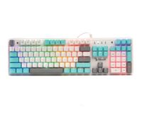 Bloody
Клавіатура механічна ігрова, USB, RGB підсвічування, BLMS Switch Red Switch