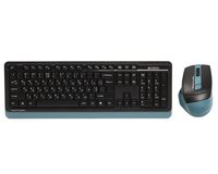 A4Tech
Комплект бездротовий Fstyler клавіатура+миша, чорно-синій, USB