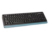 Комплект бездротовий Fstyler клавіатура+миша, чорно-синій, USB