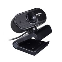 Веб камера 720P, USB 2.0, вбудований мікрофон, кріплення 1/4" під штатив, фіксований фокус, скляна лінза